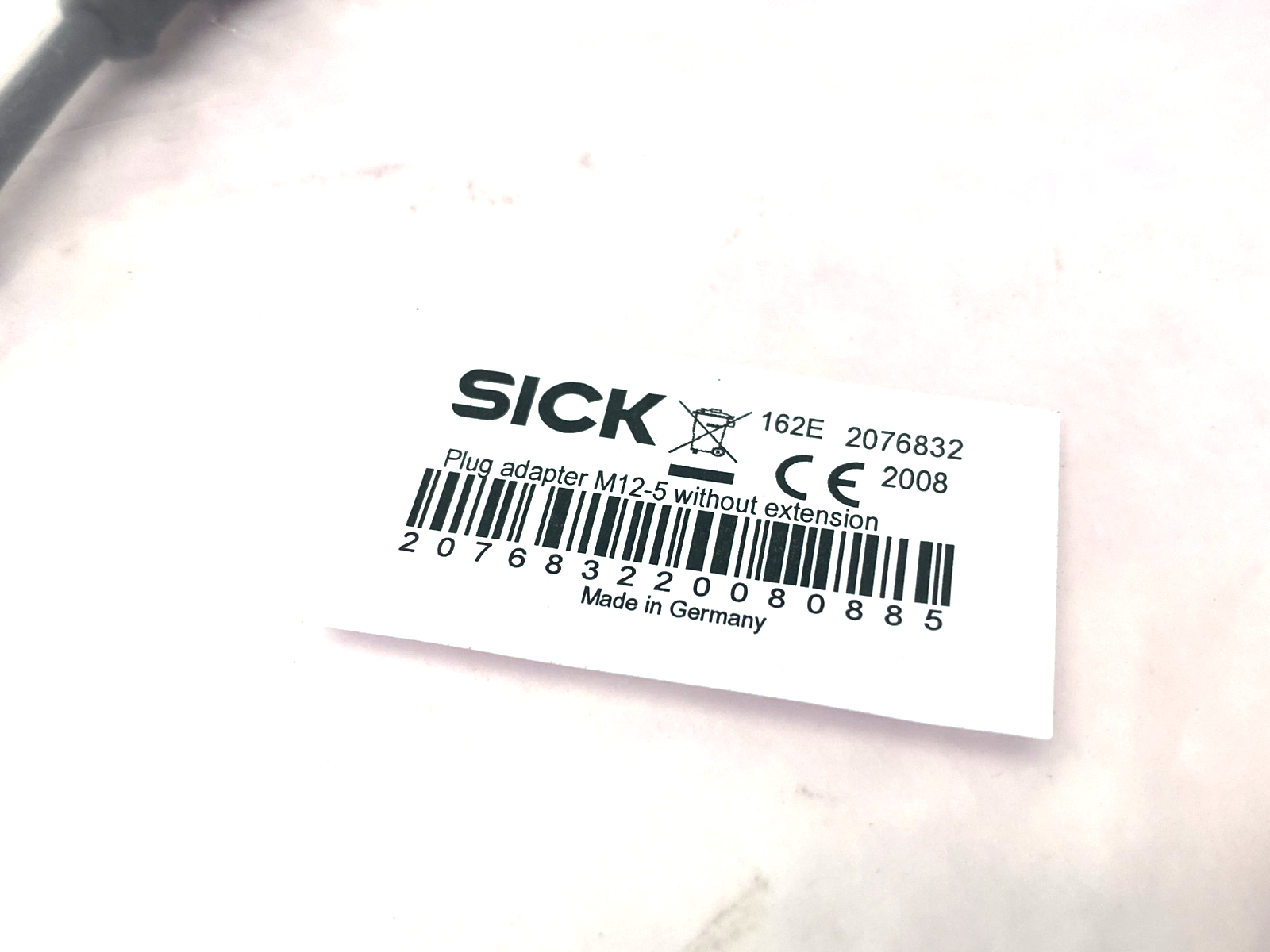 Sick 2076832 deTec Type 1000 Safety Light Curtain System Plug, SP1-1000 - New - Maverick Industrial Sales