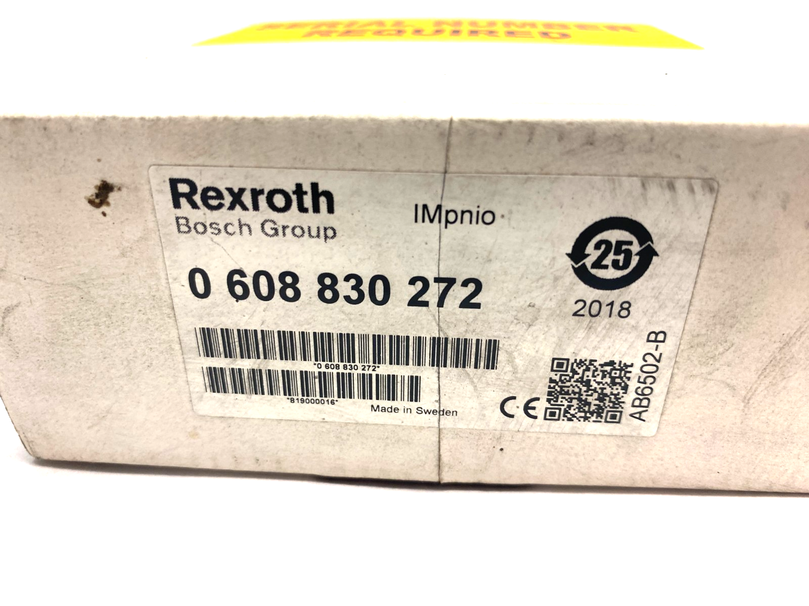 Bosch Rexroth 0608830272 IMpnio Interface Module - Maverick Industrial Sales