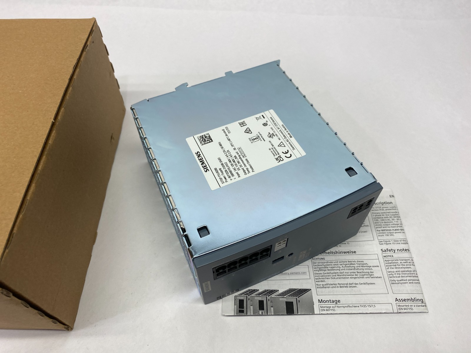 Siemens 6EP3336-7SB00-3AX0 SITOP PSU6200 Power Supply Module - Maverick Industrial Sales