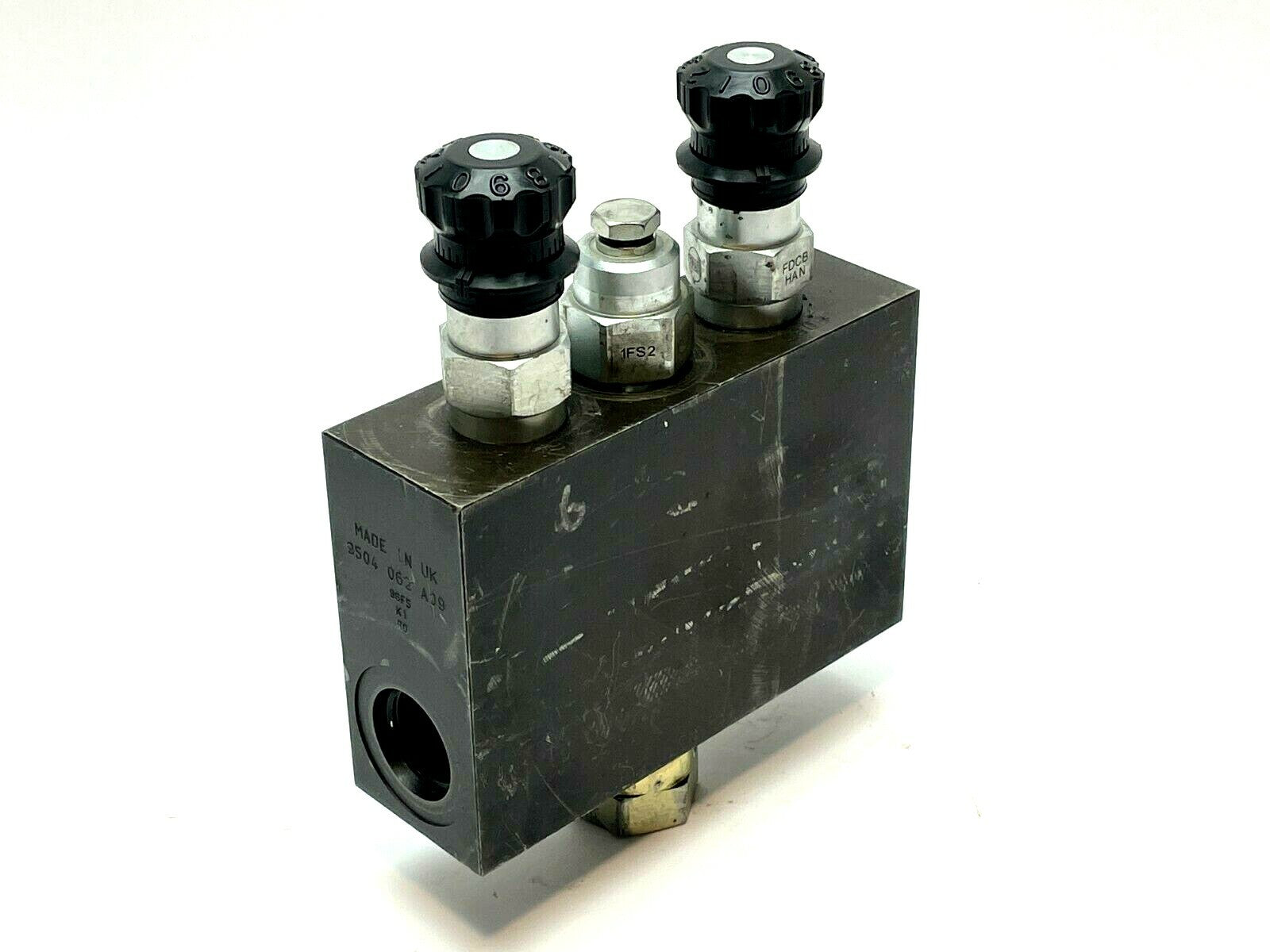 Sun Hydraulics Hydraulic Manifold w/ Check Flow Cartridges - Maverick Industrial Sales