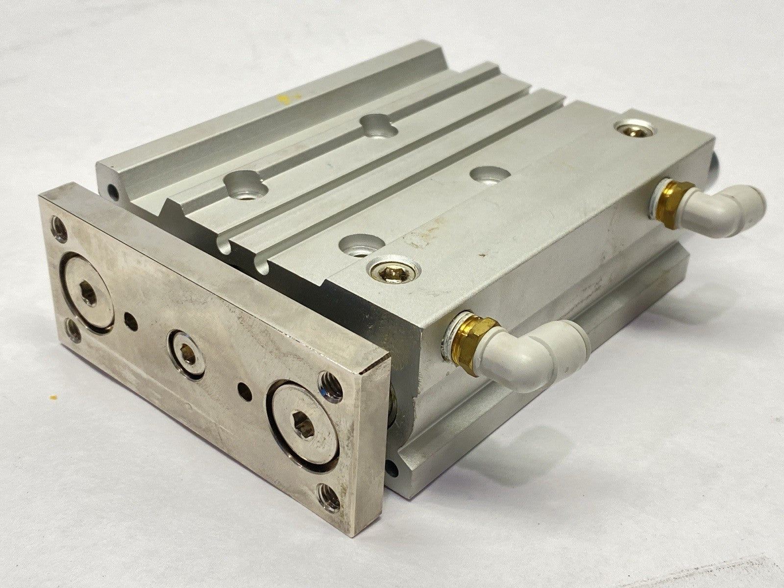 MGPM25-75Z | SMC Compact Guide Cylinder, 25mm Bore, 75mm Stroke - Used - Maverick Industrial Sales