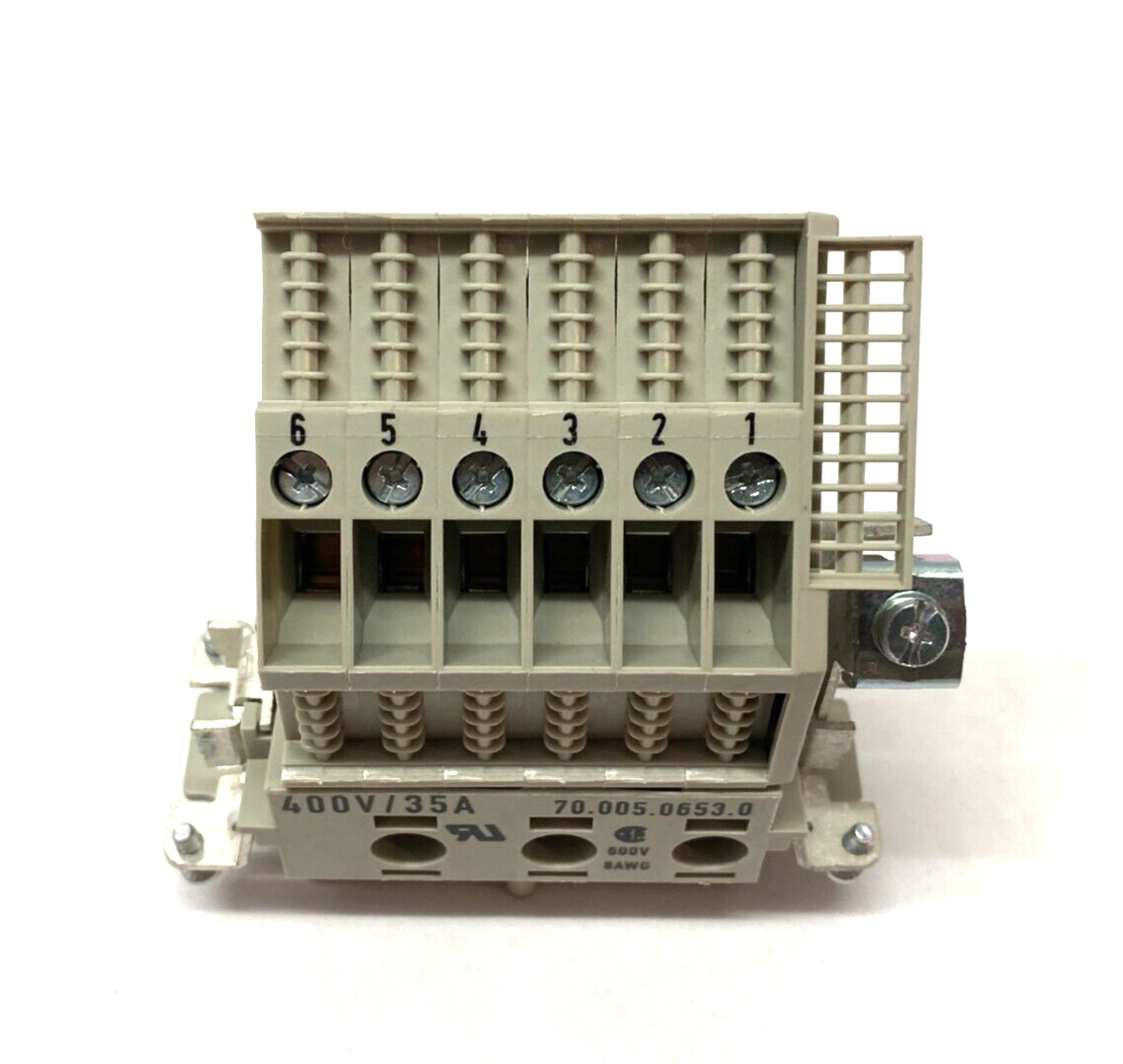 Wieland 70.005.0653.0 Revos Multi-Pole Adapter POW BAS WR 6 6,0 40 AG - Maverick Industrial Sales