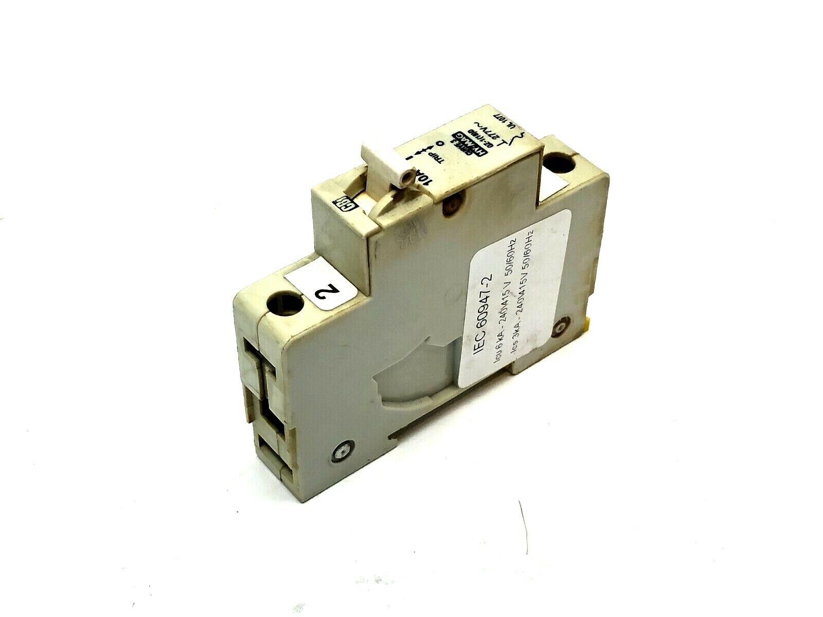 CBI HY-MAG QZ-1(18)D Circuit Breaker 10A 177V - Maverick Industrial Sales