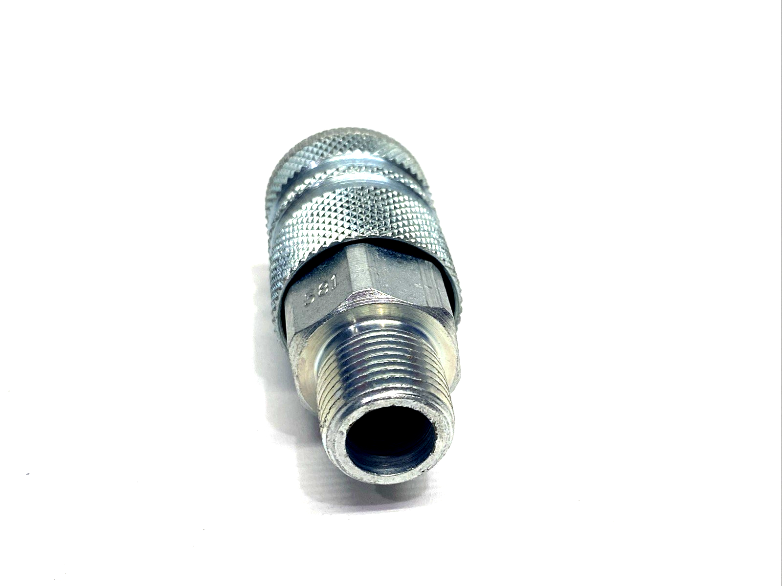 Coilhose 581 Industrial Quick Coupler/Fitting 3/8" Body x 3/8" Male NPT LOT OF 2 - Maverick Industrial Sales