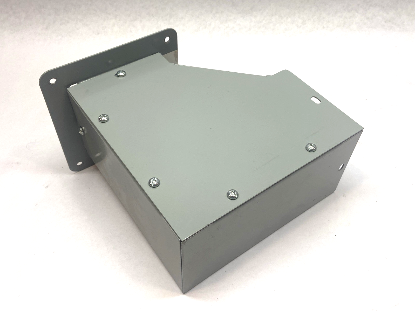 F4490EIN | Hoffman Elbow Wireway 90° Steel Gray w/ F44GPA - New – Open box - Maverick Industrial Sales