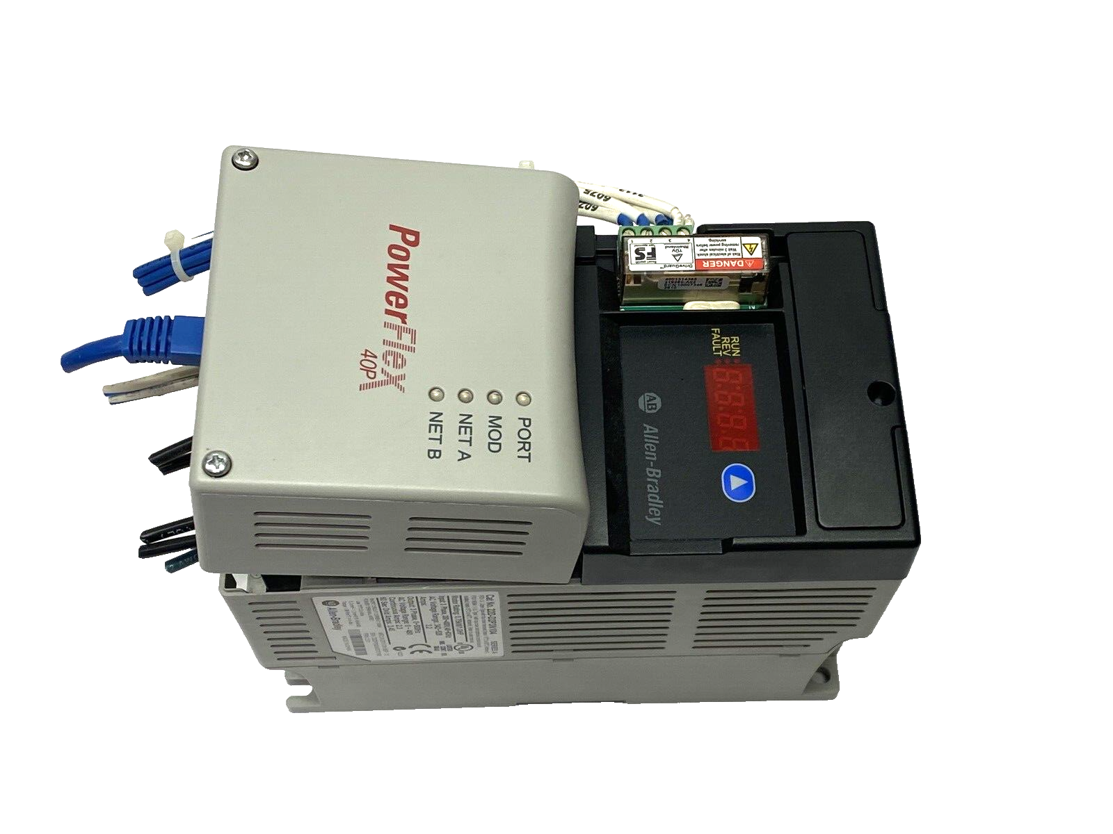 Allen Bradley 22D-D2P3N104 PowerFlex 40P AC Drive Ser. A MISSING HEX NUTS - Maverick Industrial Sales