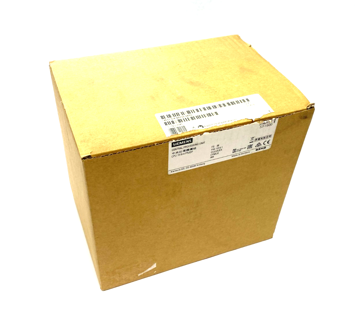 Siemens 6ES7 518-4AP00-0AB0 SIMATIC S7-1500 CPU Unit, 1518-4 PN/DP - Maverick Industrial Sales