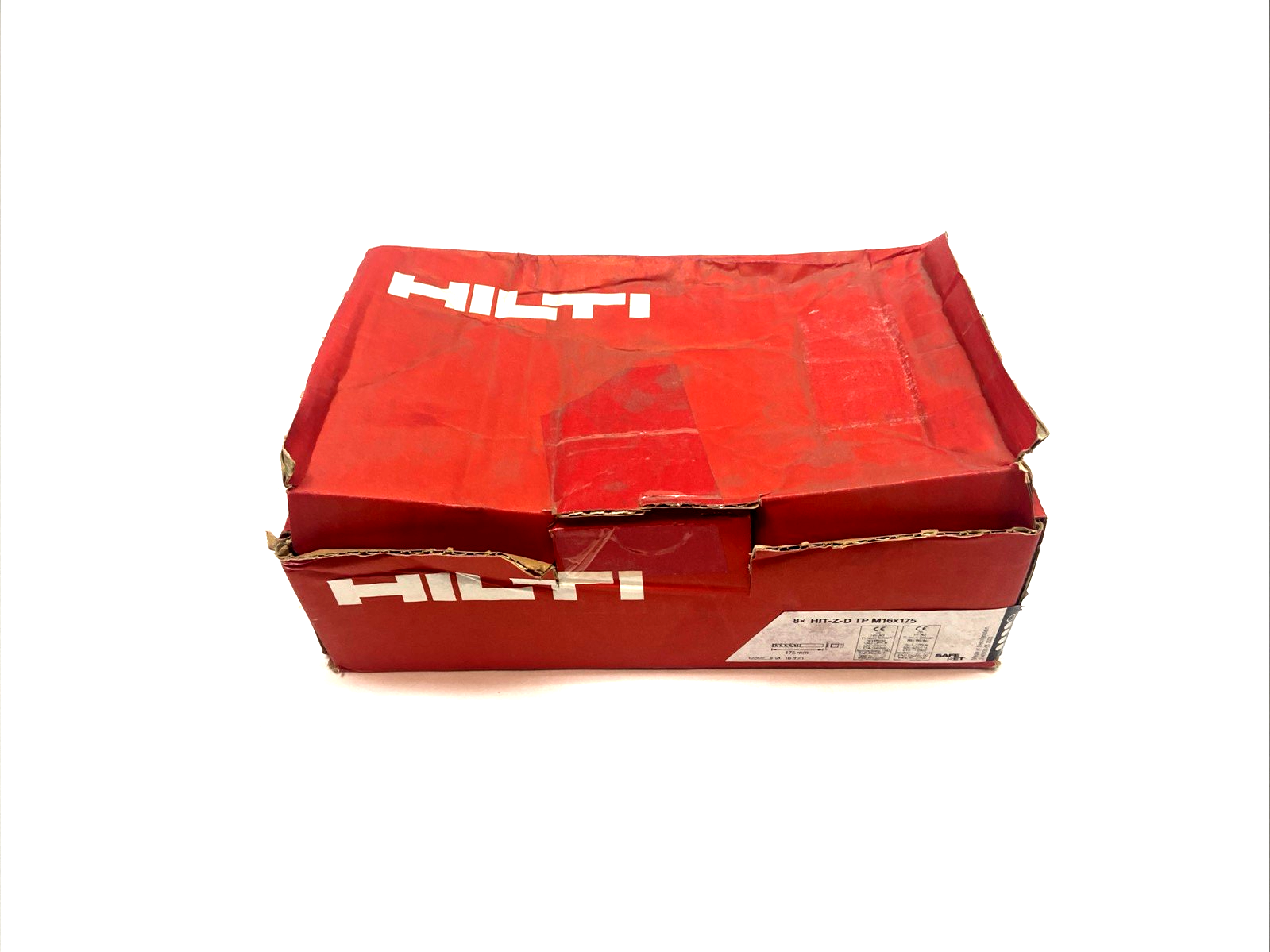 2139253 | Hilti 7x Anchor Rod M16 x 175mm Zinc-Plated HIT-Z-D TP MISSING 1x ROD - New – Open box - Maverick Industrial Sales