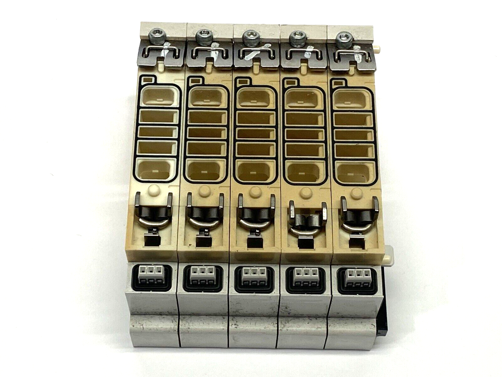 SMC VQC2000 Pneumatic Manifold Spacer LOT OF 5 - Maverick Industrial Sales