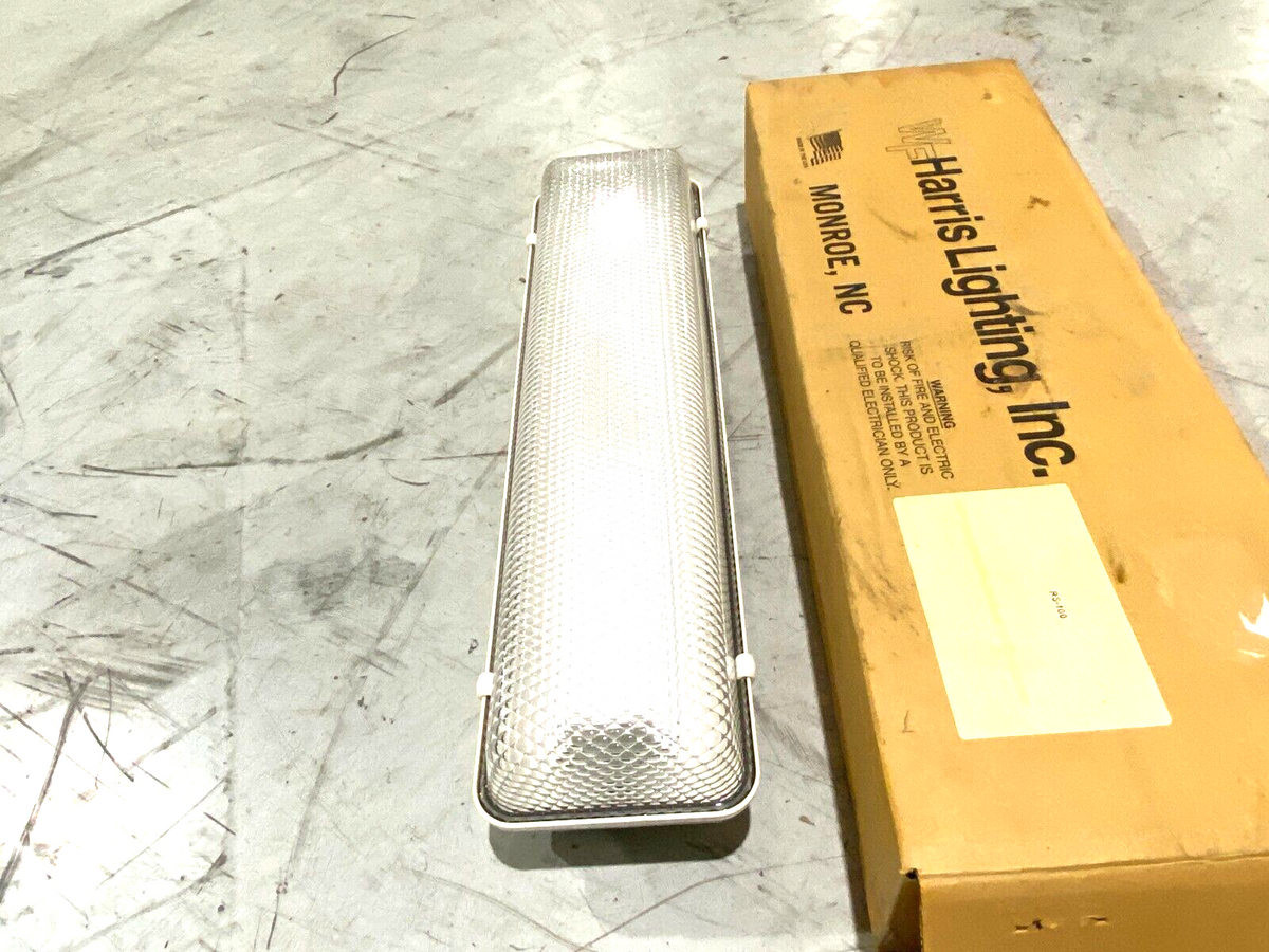 WF Harris Lighting RS-100 Facility Lighting Unit Clear Prism 120-277V - Maverick Industrial Sales