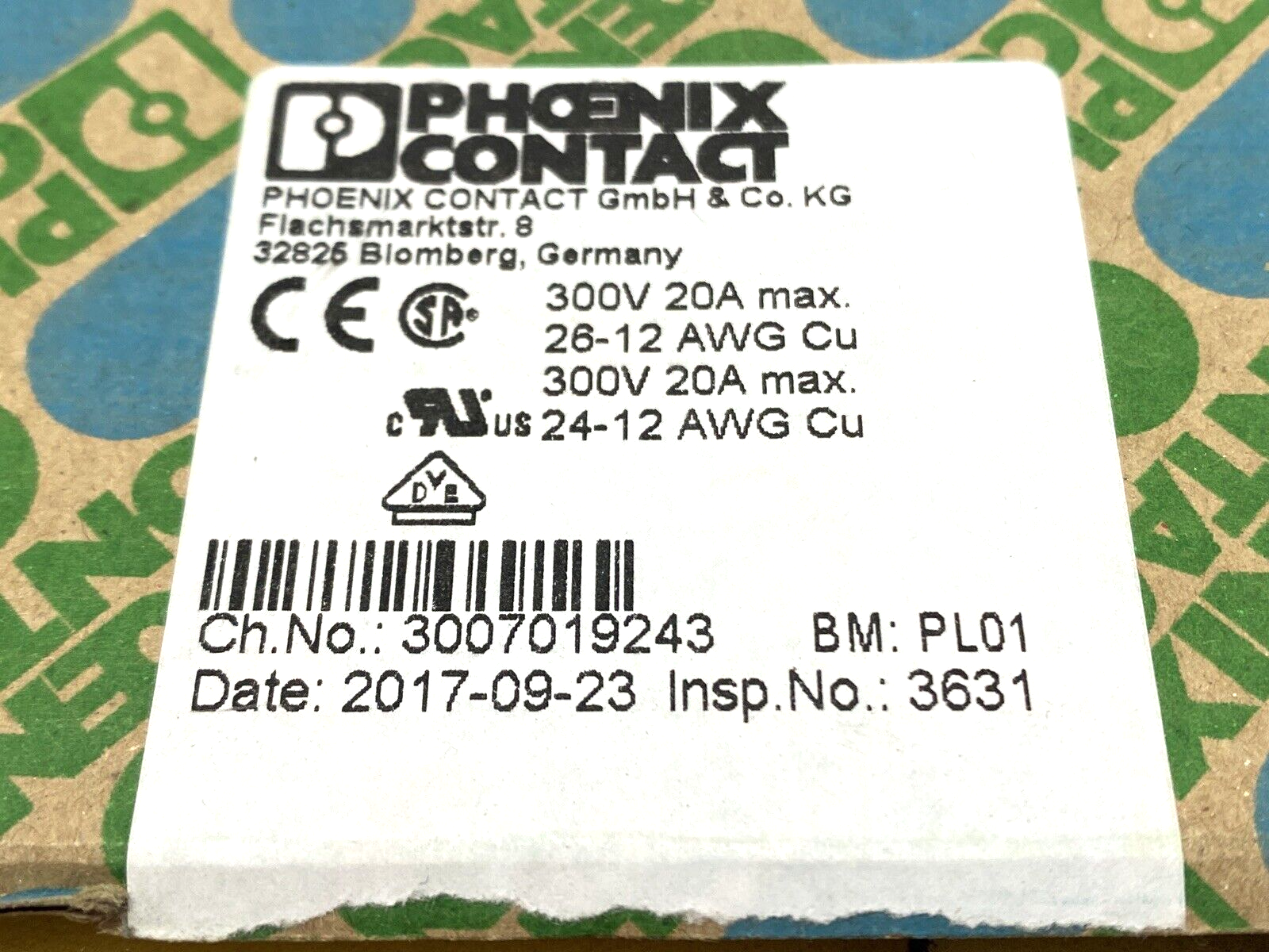 Phoenix Contact PTTBS 2,5 YE Disconnect Terminal Block 1037089 LOT OF 19 - Maverick Industrial Sales