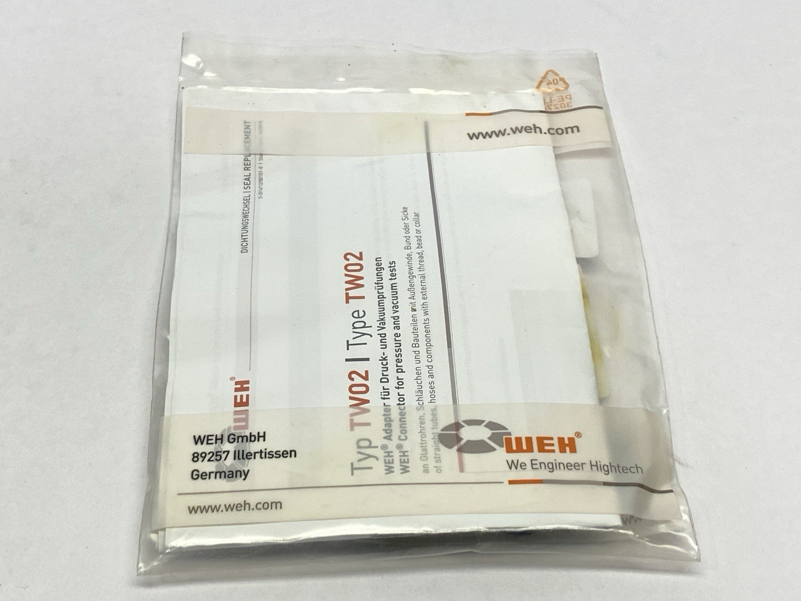 WEH B200B-142363 TW02 Quick Connector 6.60-8.60mm - Maverick Industrial Sales