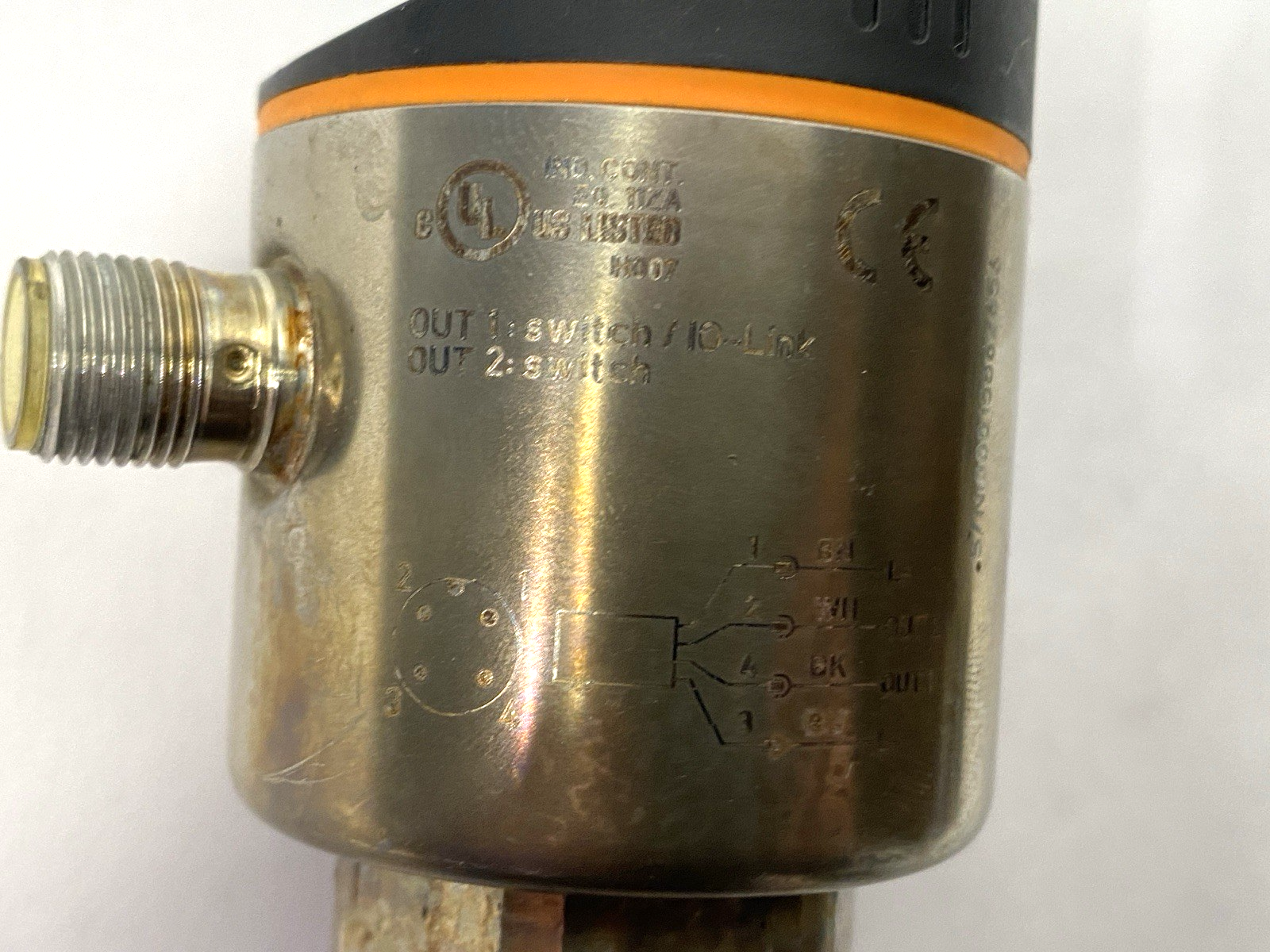LR7300 | ifm Continuous Level Sensor LR0000B-BN34AQPKG/US - For parts or not working - Maverick Industrial Sales