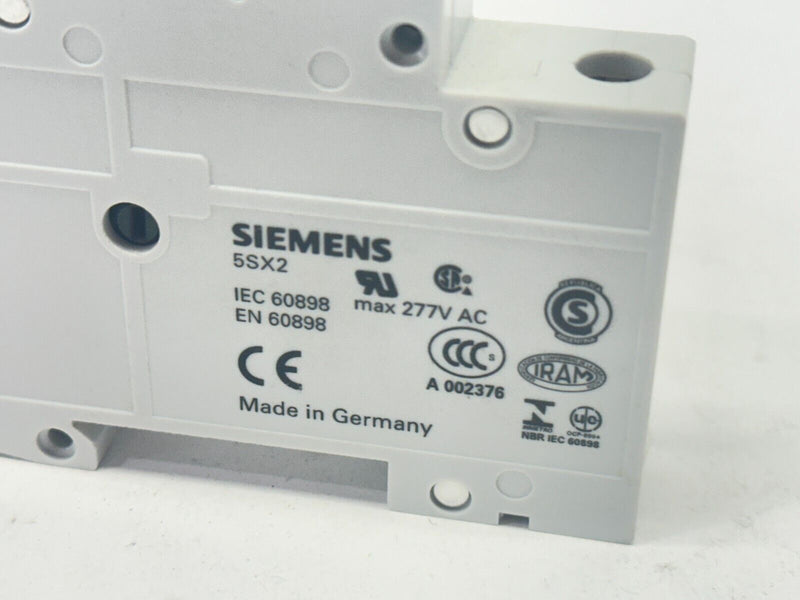 Siemens 5SX2120-8 Circuit Breaker 1-Pole 20A 230/400V - Maverick Industrial Sales