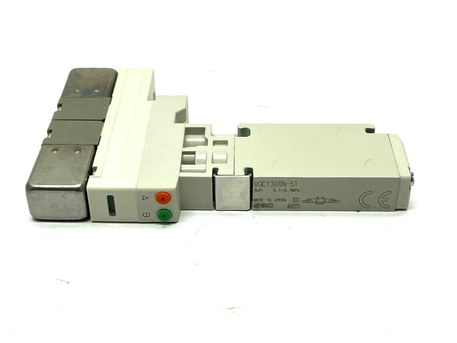 VQC1300N-51 | SMC Plug-In Double Solenoid Valve - New – Open box - Maverick Industrial Sales