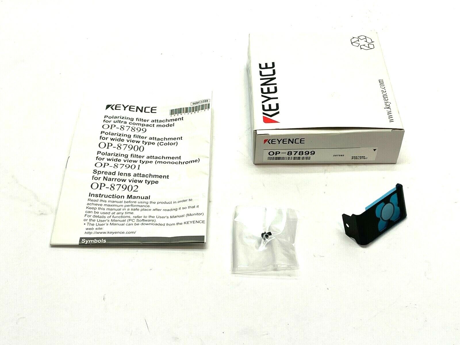 Keyence OP-87899 Polarized Light Filter Attachment - Maverick Industrial Sales