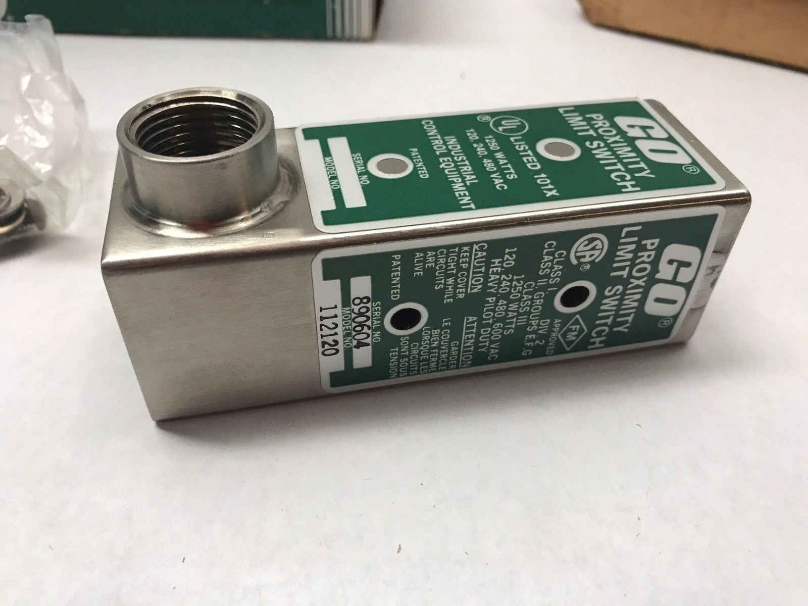 Go 112120 Proximity Limit Switch Heavy Pilot Duty 1250W 890604 - Maverick Industrial Sales
