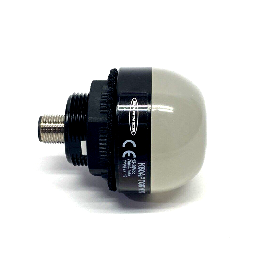 K50APTGRYF2Q, 26505 | Banner K50APTGRYF2Q 3-Input Color Touch Sensor 50mm Multipurp. M12 8-Pin 26505 - New – Open box - Maverick Industrial Sales