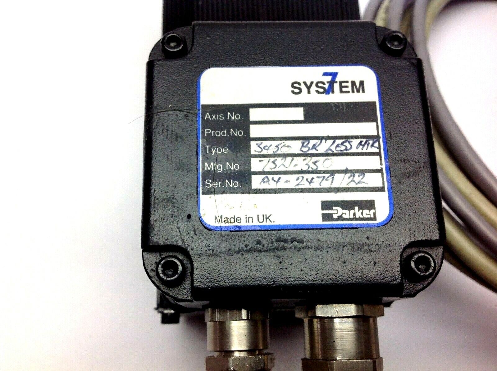 Parker 7521-350 System 7 Servo Motor - Maverick Industrial Sales