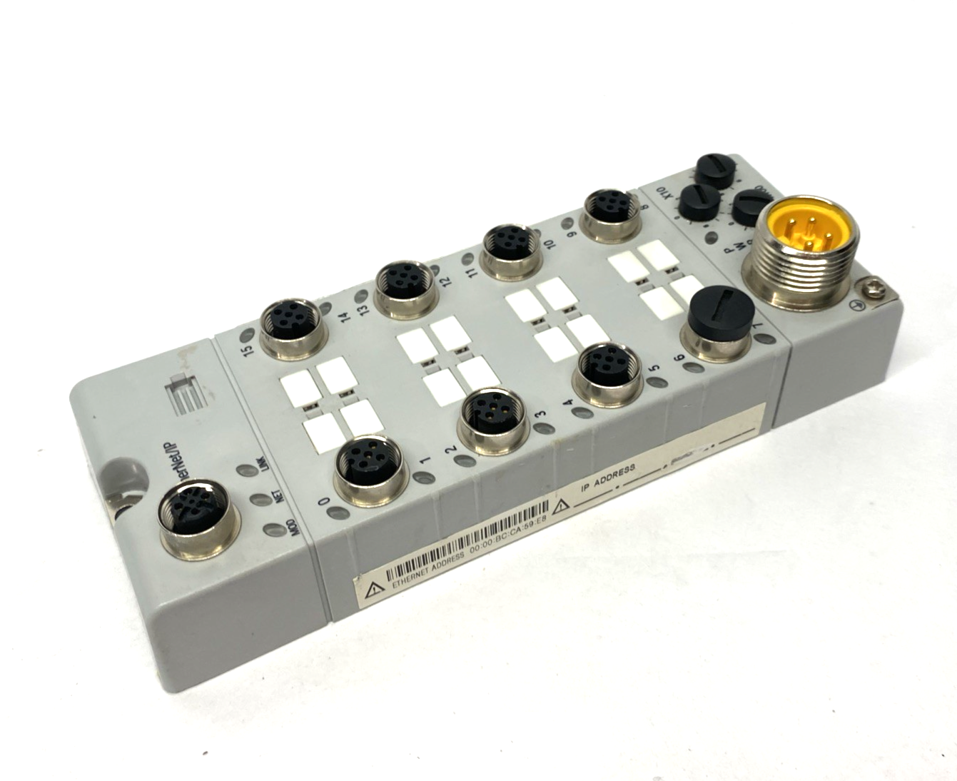1732E-IB16M12 | Allen Bradley Ser. A AmorBlock 16-Point Input Module, EtherNet/IP - Used - Maverick Industrial Sales