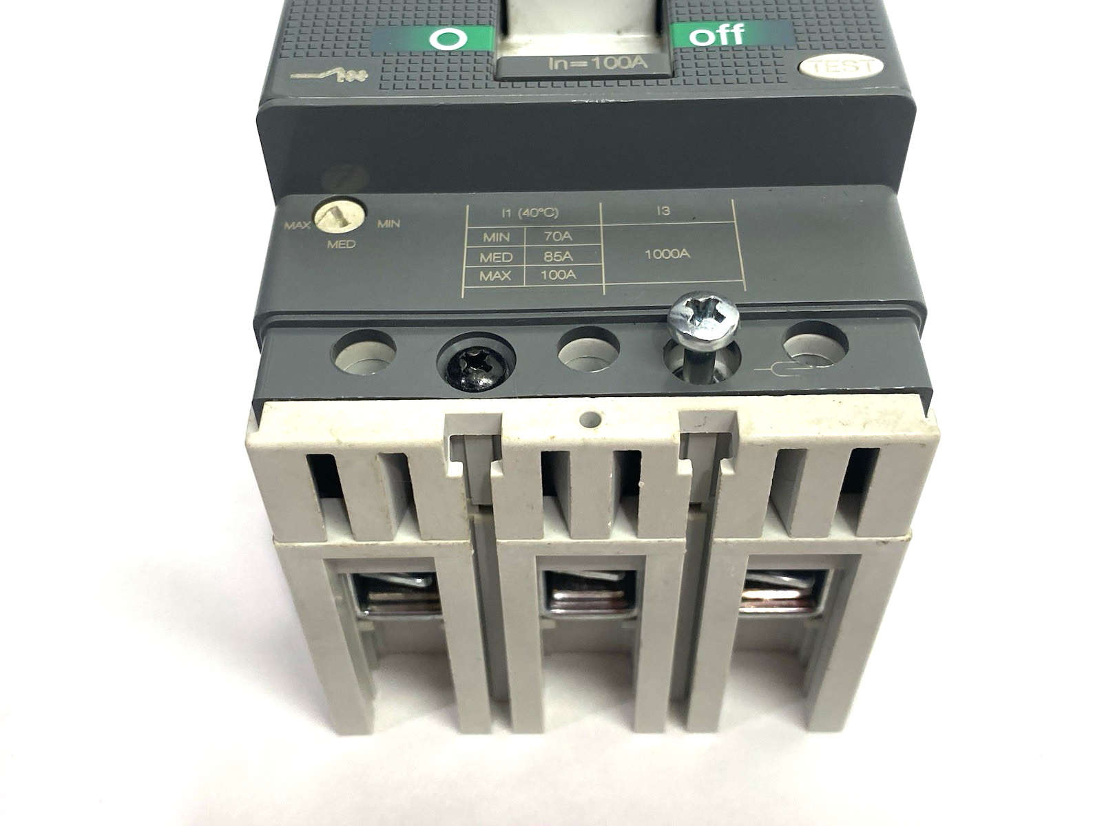 ABB 2T1003D92171000C1 Molded Case Circuit Breaker SACE Tmax 3-Pole SACET1N160 - Maverick Industrial Sales
