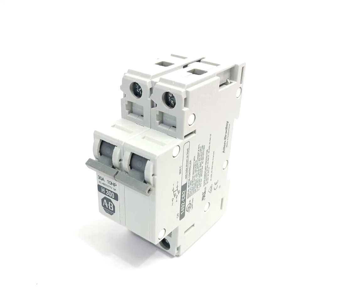 1492-CB2H300,1492-CB2 H300,1492-CB2 H 300 | Allen Bradley 1492-CB2H300 Ser. C Circuit Breaker 30A 10HP - Used - Maverick Industrial Sales