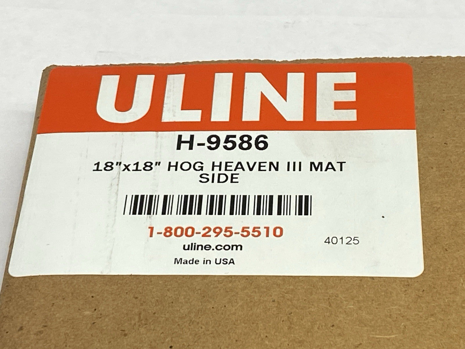 Uline H-9586 Hog Heaven Anti-Fatigue Mat 18" x 18" Side - Maverick Industrial Sales