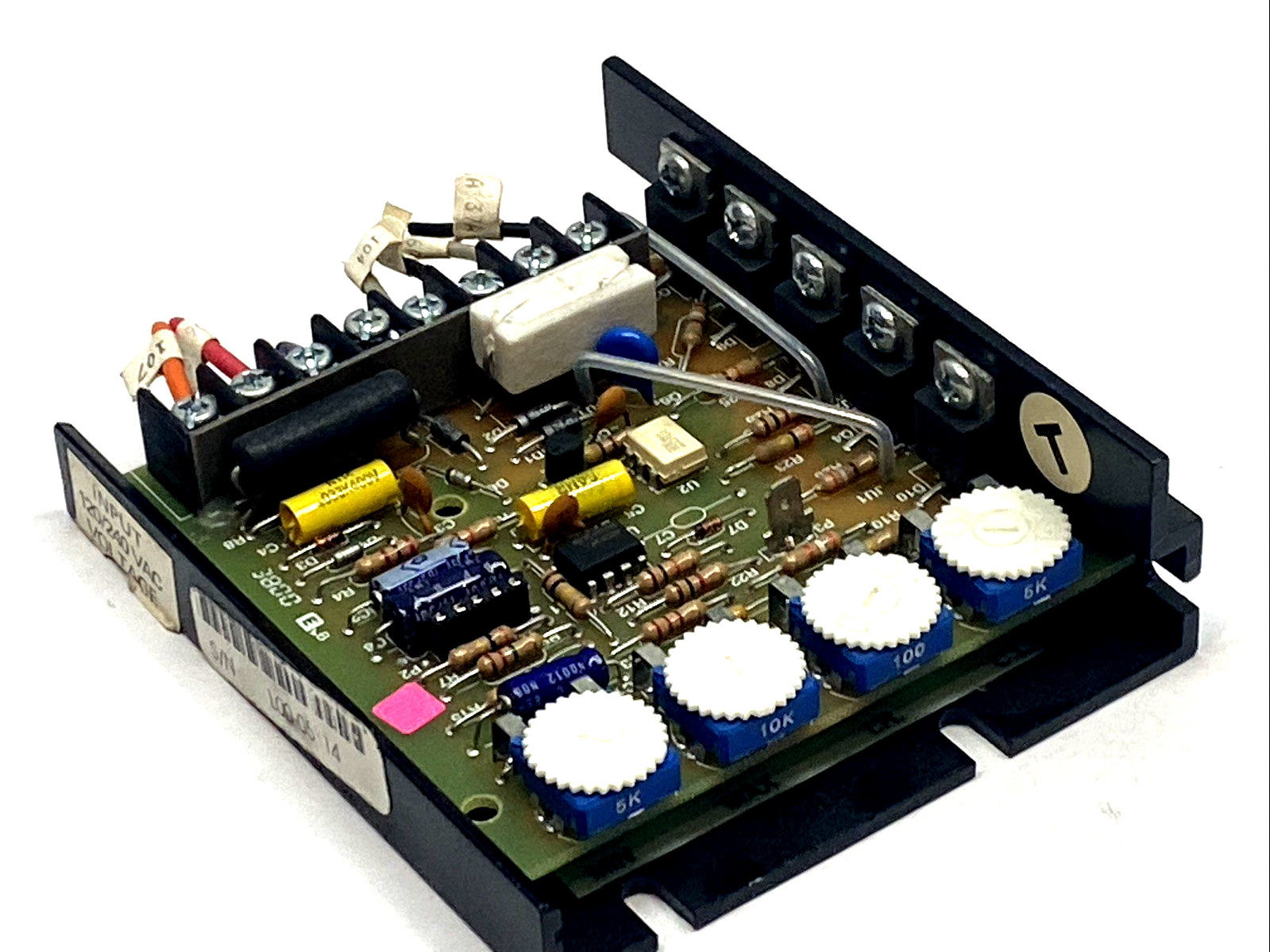 125DV-C-W1895 | Dart Controls DC Motor Speed Control 120/240VAC 0–90/180VDC 1HP - Used - Maverick Industrial Sales