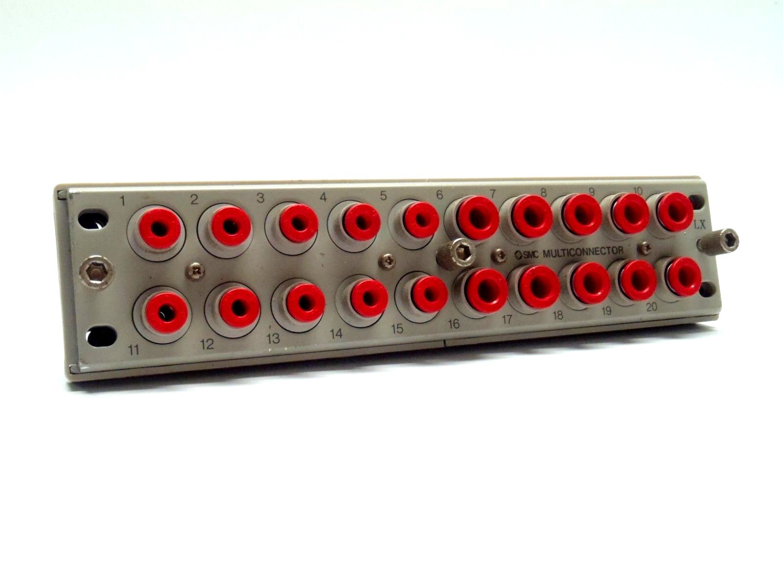 SMC KMD-20 20 Port Multiconnector 4mm 5/32 1/4 Connectors - Maverick Industrial Sales