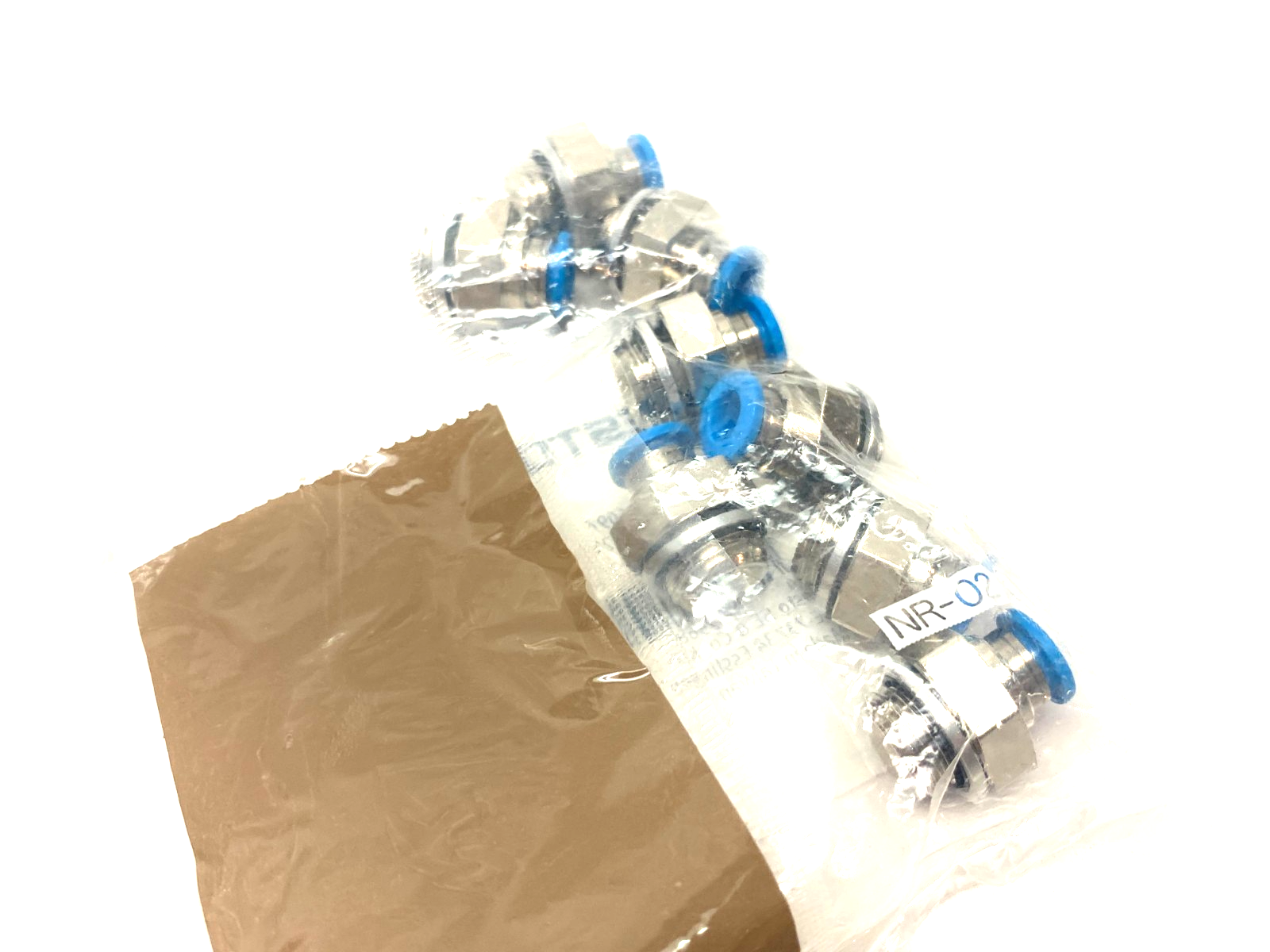 Festo QS-G1/4-6 Straight Push-In Fitting 5mm Tube 186097 PKG OF 8 - Maverick Industrial Sales