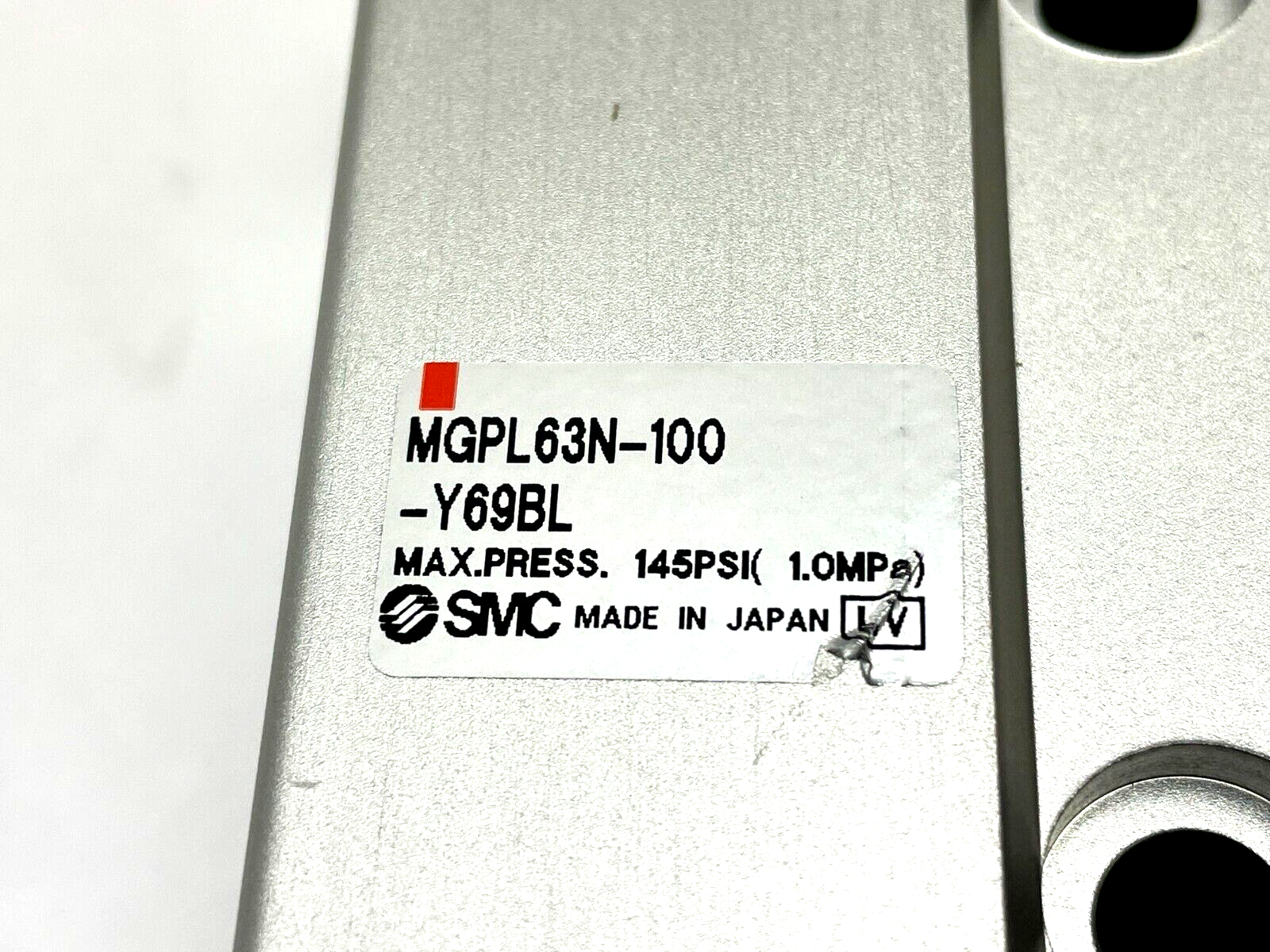 SMC MGPL63N-100-Y69BL Compact Guide Cylinder w/ D-Y69B Auto Switch - Maverick Industrial Sales