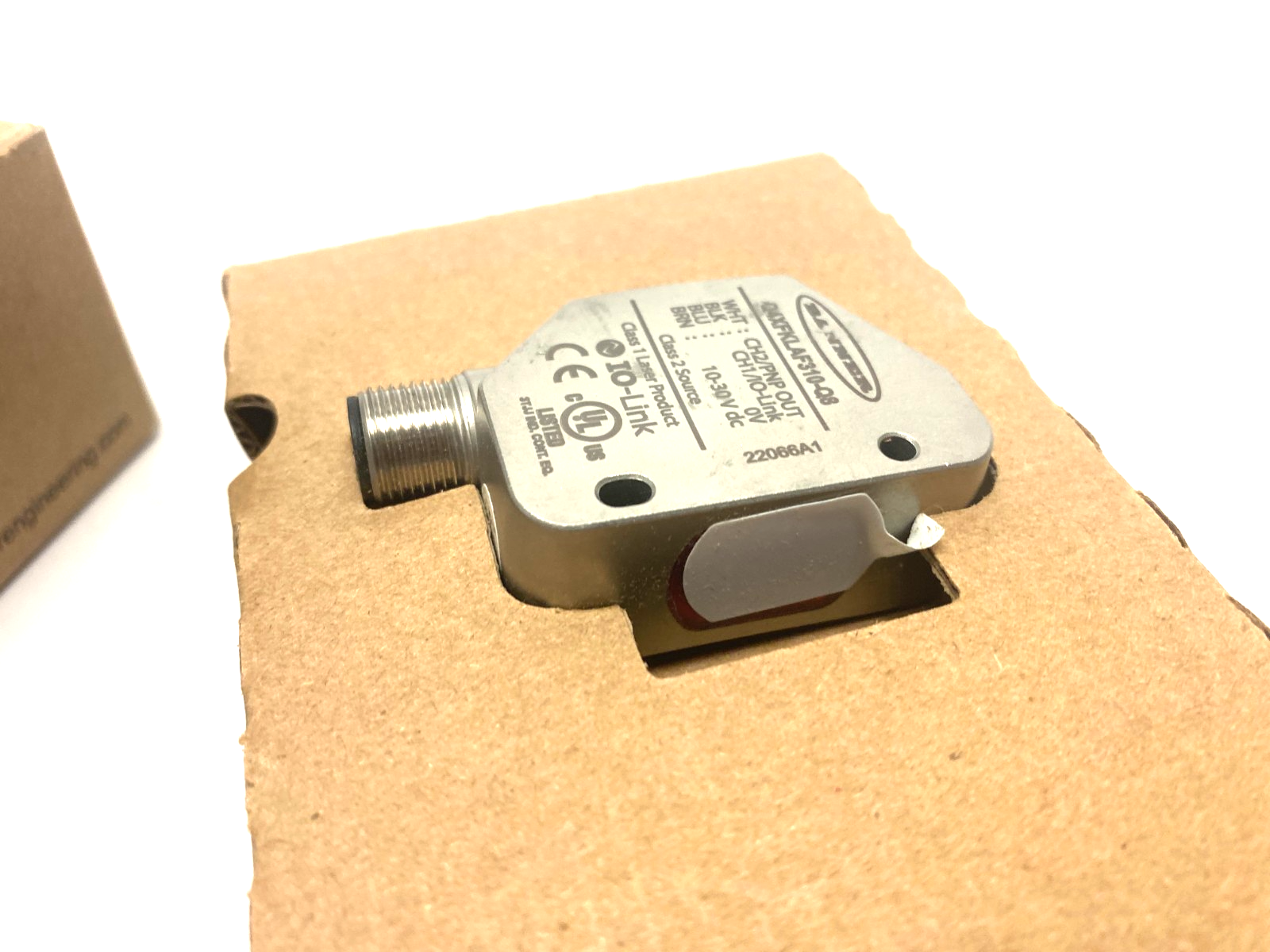 Banner Q4XFKLAF310-Q8 IO-Link Rugged Laser Distance Sensor Adjustable Fld 97341 - Maverick Industrial Sales