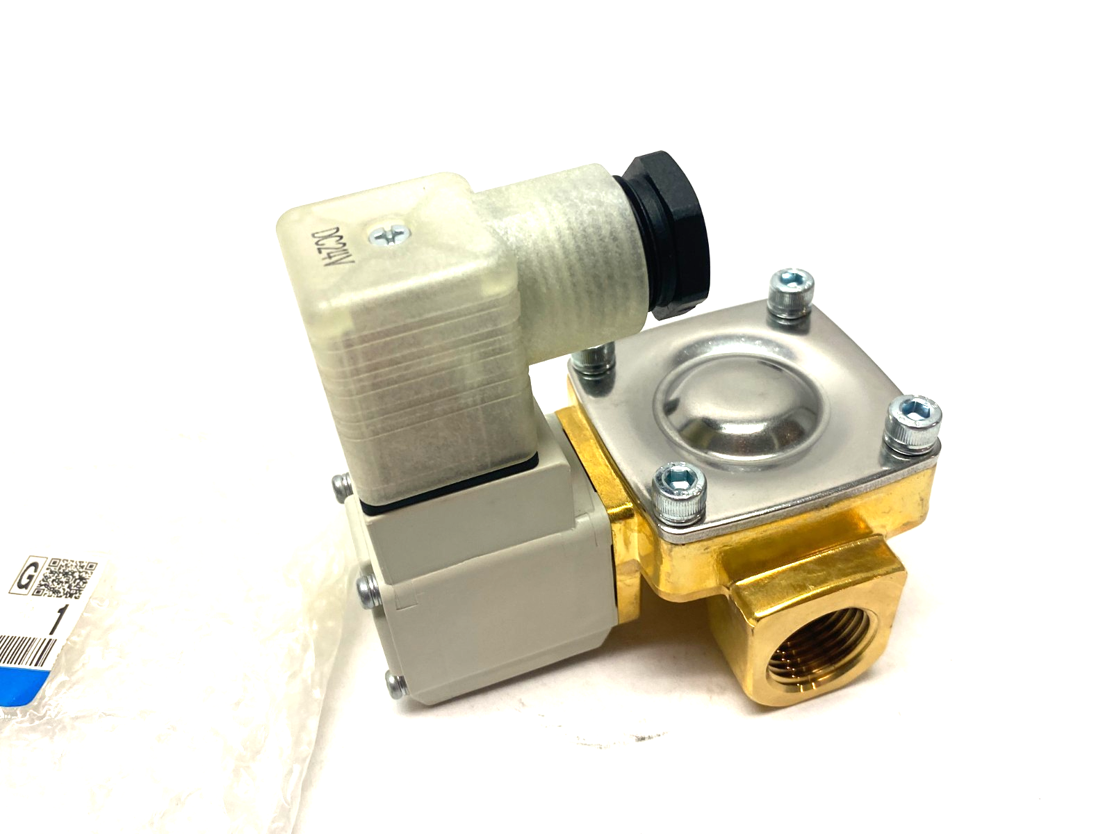 SMC VXD242HZ2A Solenoid Media Valve, 2-Port, Pilot-Operated - Maverick Industrial Sales