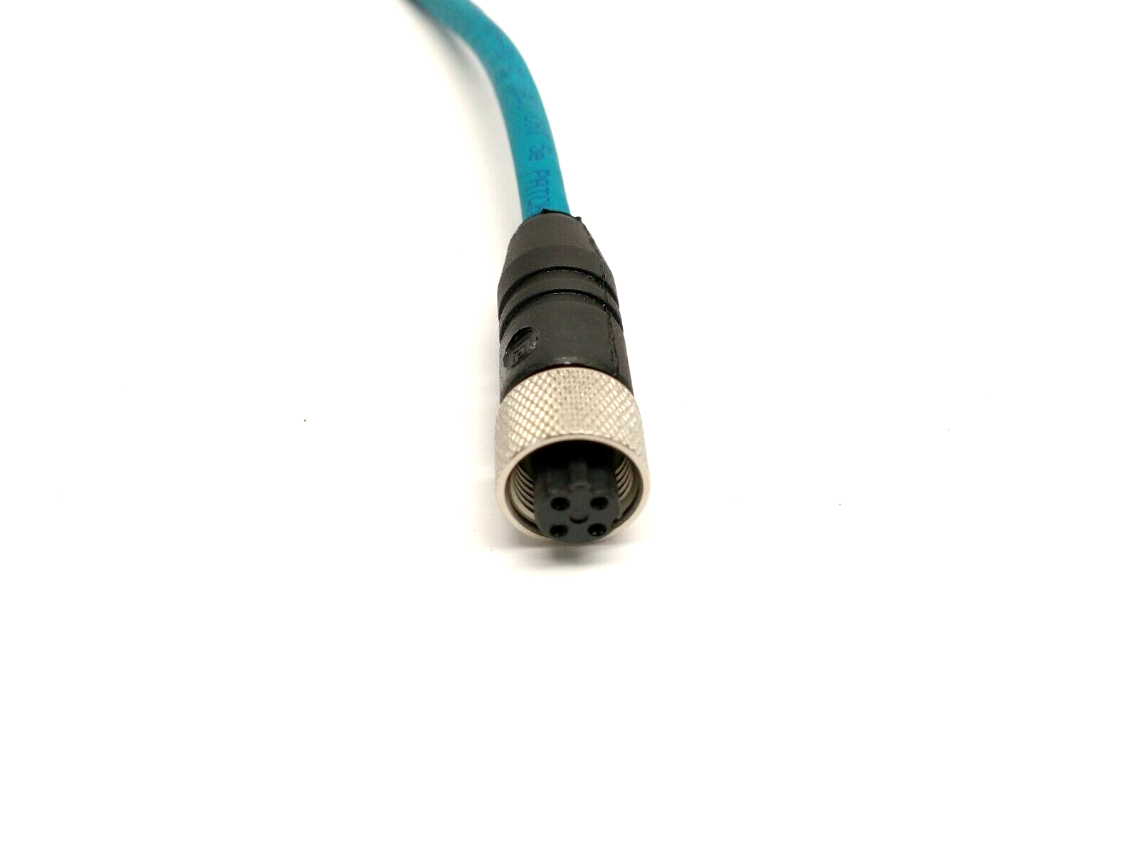 Lumberg Automation 0985 806 112/0.5M Ethernet Cable M12 4-Pin 900004098 - Maverick Industrial Sales