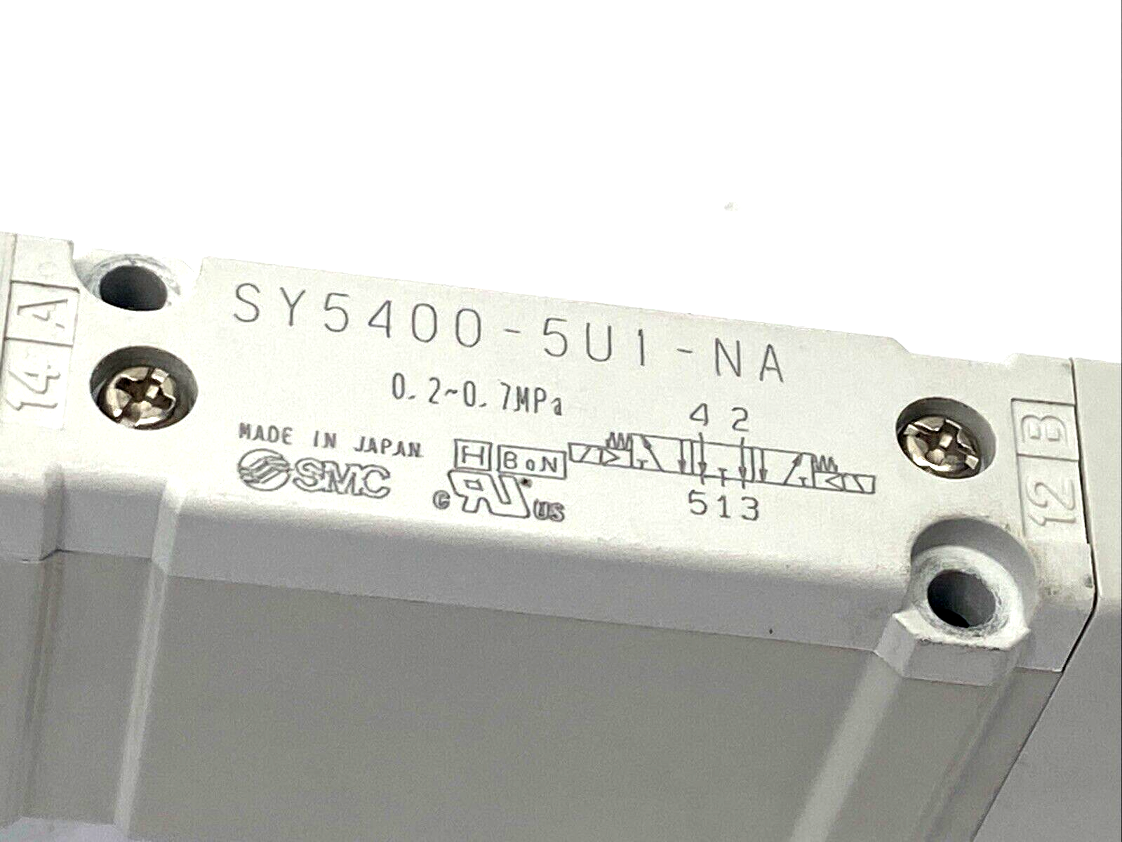 SMC SY5400-5U1-NA Solenoid Valve - Maverick Industrial Sales