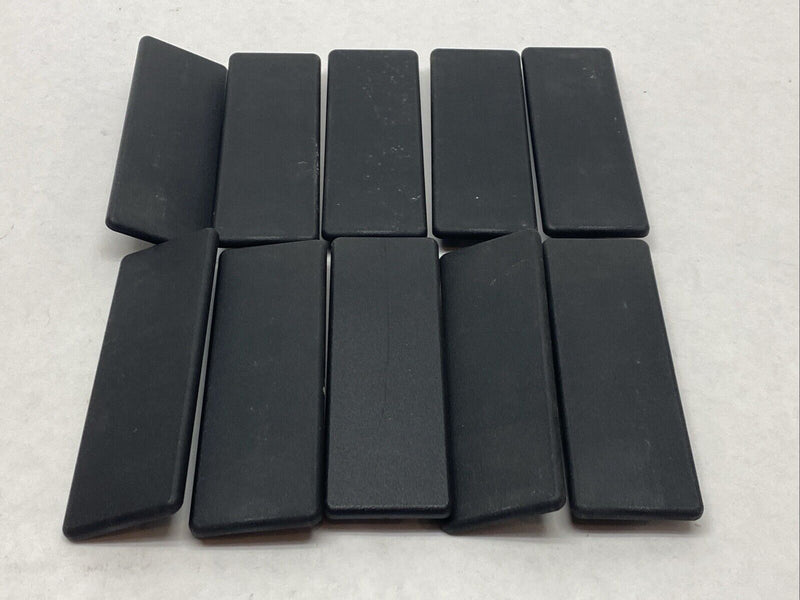 Item 0.0.418.54 Cover Cap Black 120x40 LOT OF 10 - Maverick Industrial Sales