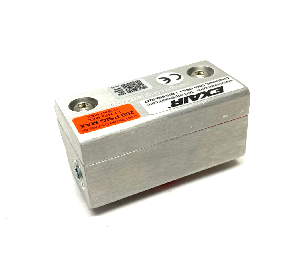 Exair 110003 Super Air Knife 3" 76mm Length Aluminum 1/4" NPT Ports - Maverick Industrial Sales