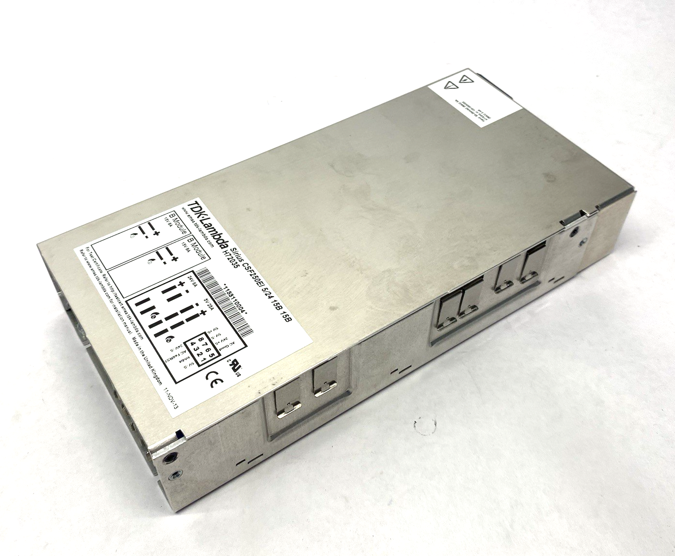 TDK Lambda H72035 Power Supply Module Sirius CSF250EI 5/24 15B 15B - Maverick Industrial Sales