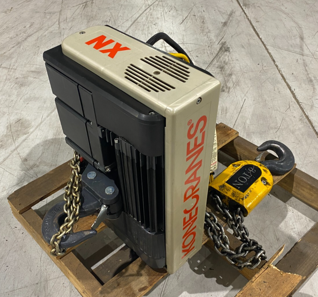 Konecranes XN16300018T16T2C Electric Chain Hoist 3-Ton Capacity 2-Falls 3-Phase - Maverick Industrial Sales