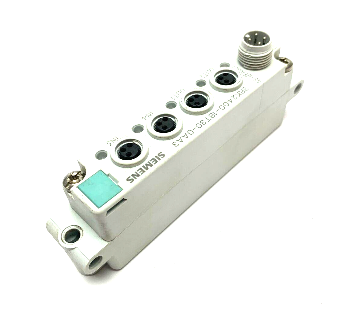 3RK2400-1BT30-0AA3 | Siemens AS-i Compact Module K20 Digital A/B slave, 2 DI/2 DQ - Used - Maverick Industrial Sales