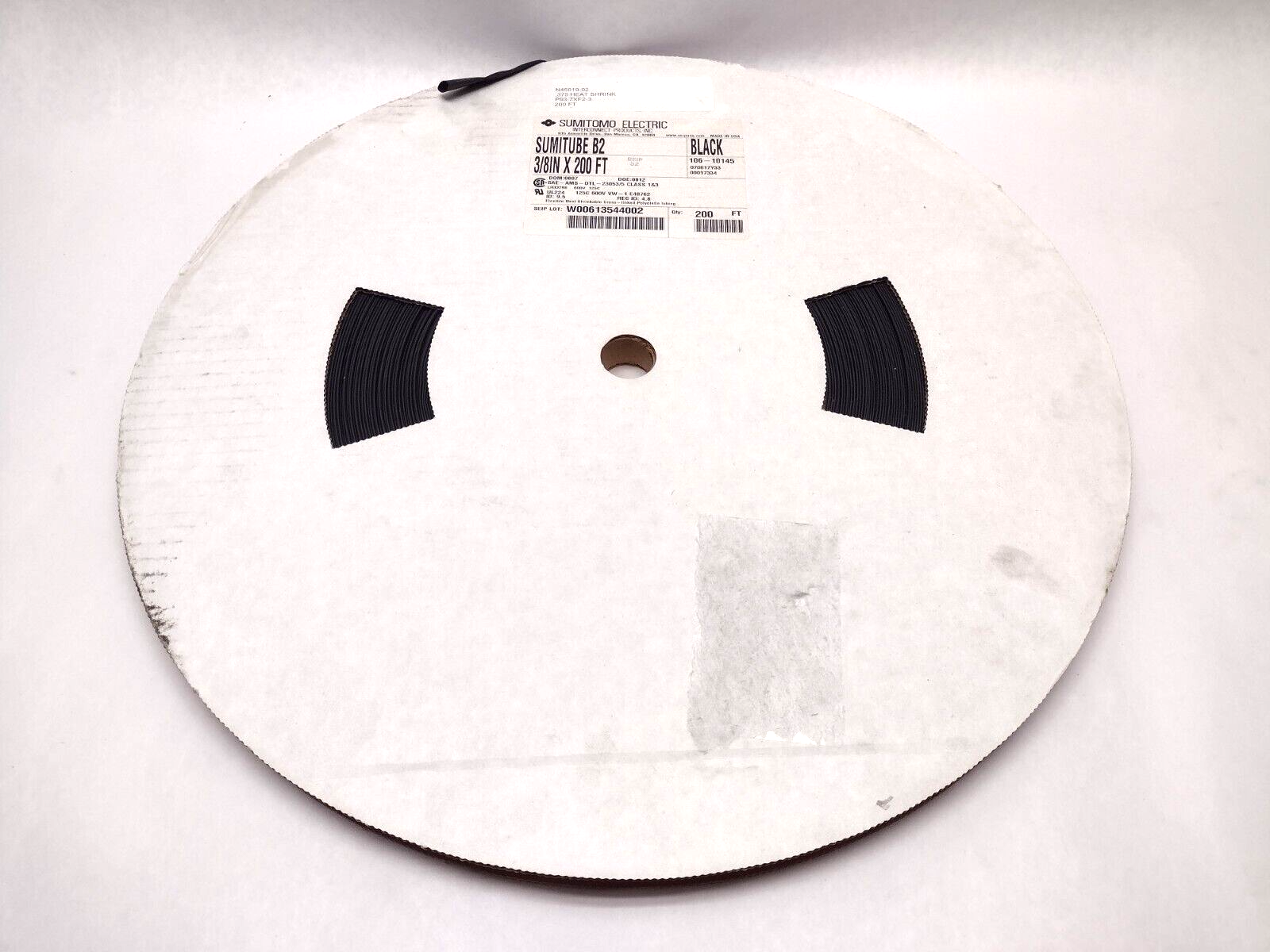 Sumitomo Electric 106-10145 Sumitube B2 3/8 x 200 FT Flex Polyolefin Shrink Tube - Maverick Industrial Sales