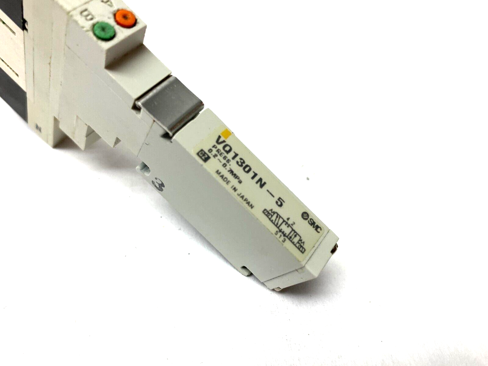 SMC VQ1301N-5 Solenoid Valve, 3-Position Closed Center, 0.2-0.7MPa, 24VDC - Maverick Industrial Sales