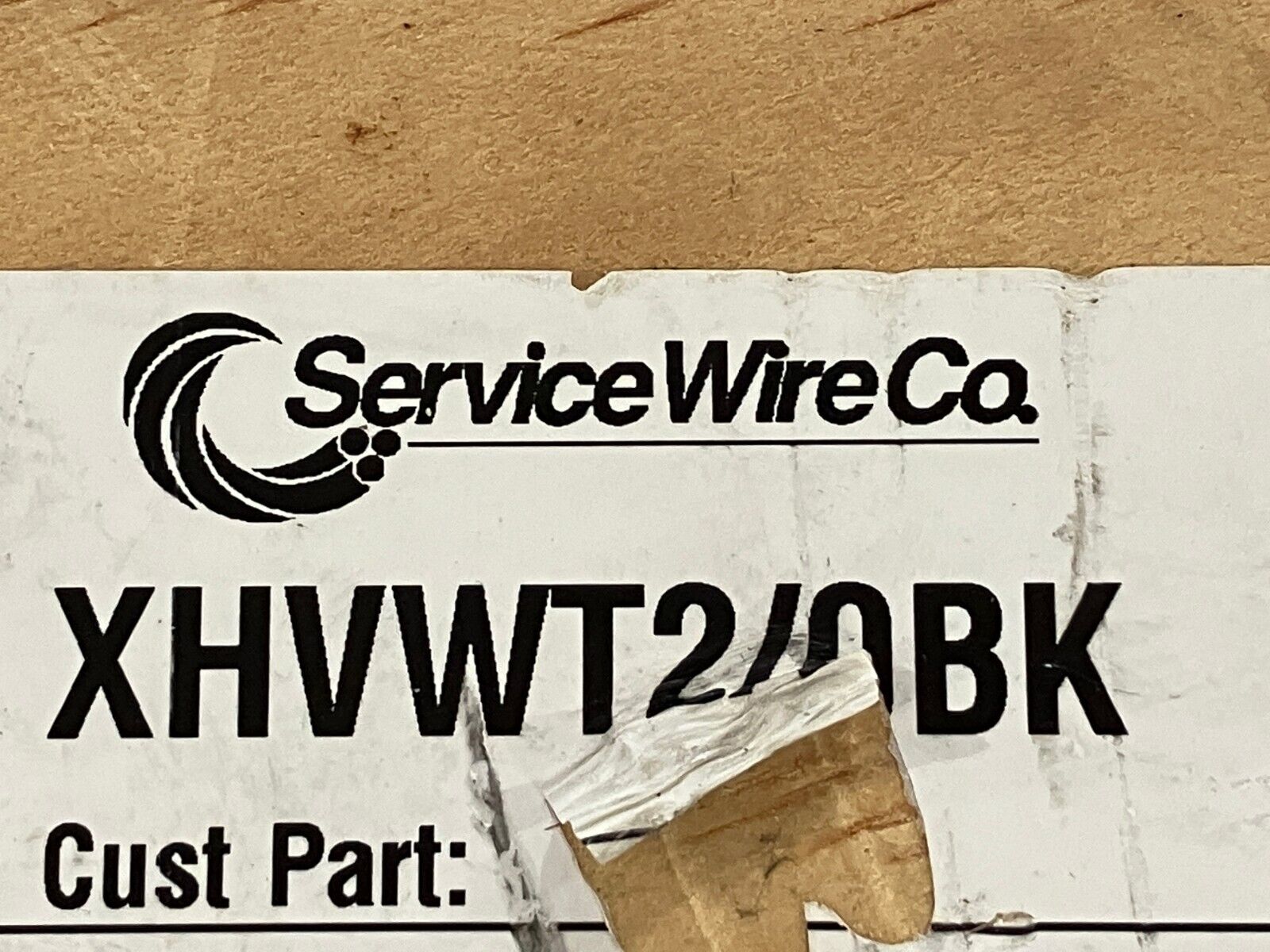 Service Wire Co XHVWT2/0BK Cable 2/0 1C 19 Strand Tinned Copper 200' FT - Maverick Industrial Sales