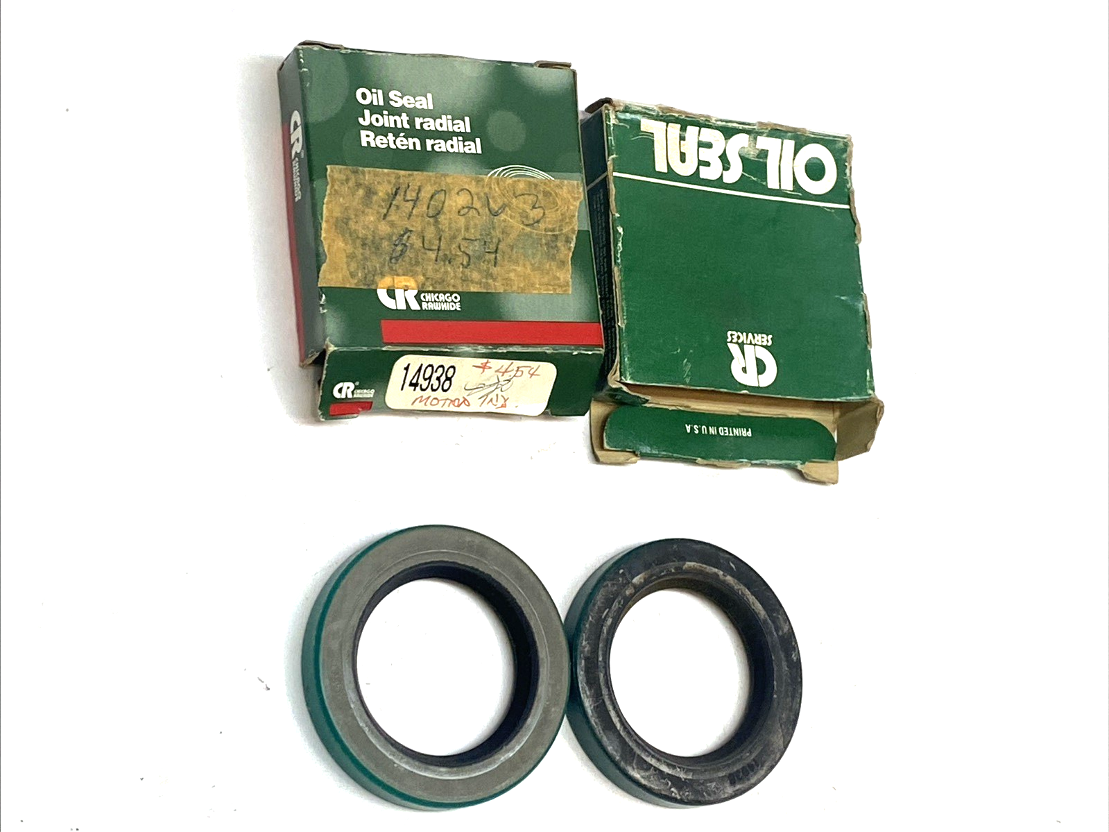 CR 14938 SKF Oil Seal 1-1/2" Shaft 2-1/4" Bore 0.313" Nitrile CRW1 LOT OF 2 - Maverick Industrial Sales