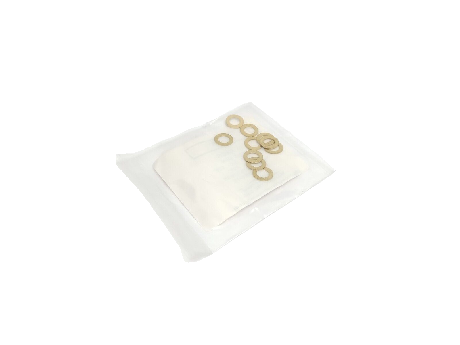 Seastrom A378-230-25 Brass Washer/Shim 0.375" ID x 0.625" OD x 0.025" Thick 10PK - Maverick Industrial Sales