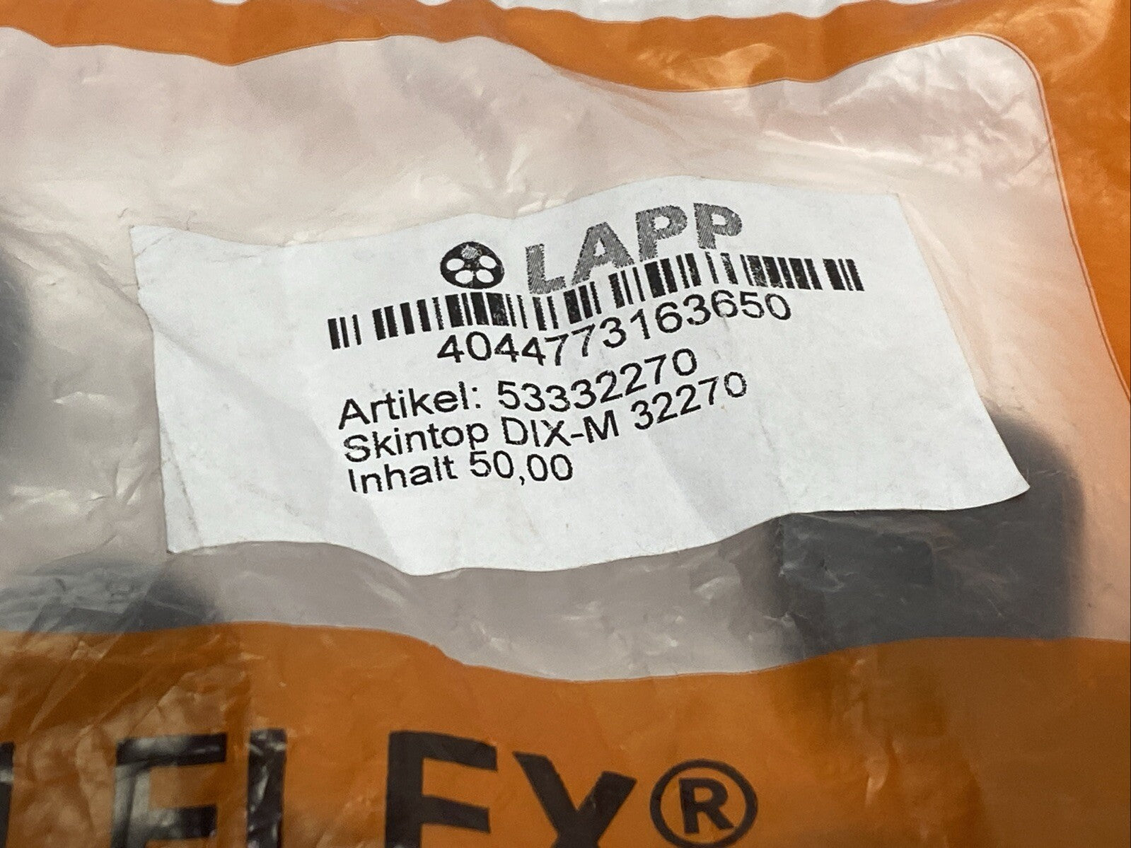 Lapp 53332270 SKINTOP DIX-M Multi Cable Sealing Bushing 2x 0.275" Holes PKG 50 - Maverick Industrial Sales