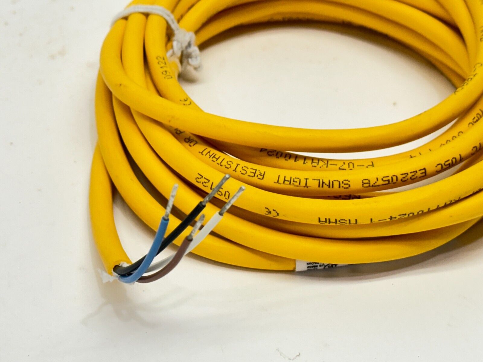Turck RKM 40-4M Minifast Cordset Female 7/8 UN Connector 4-Pin 4m U2045 - Maverick Industrial Sales