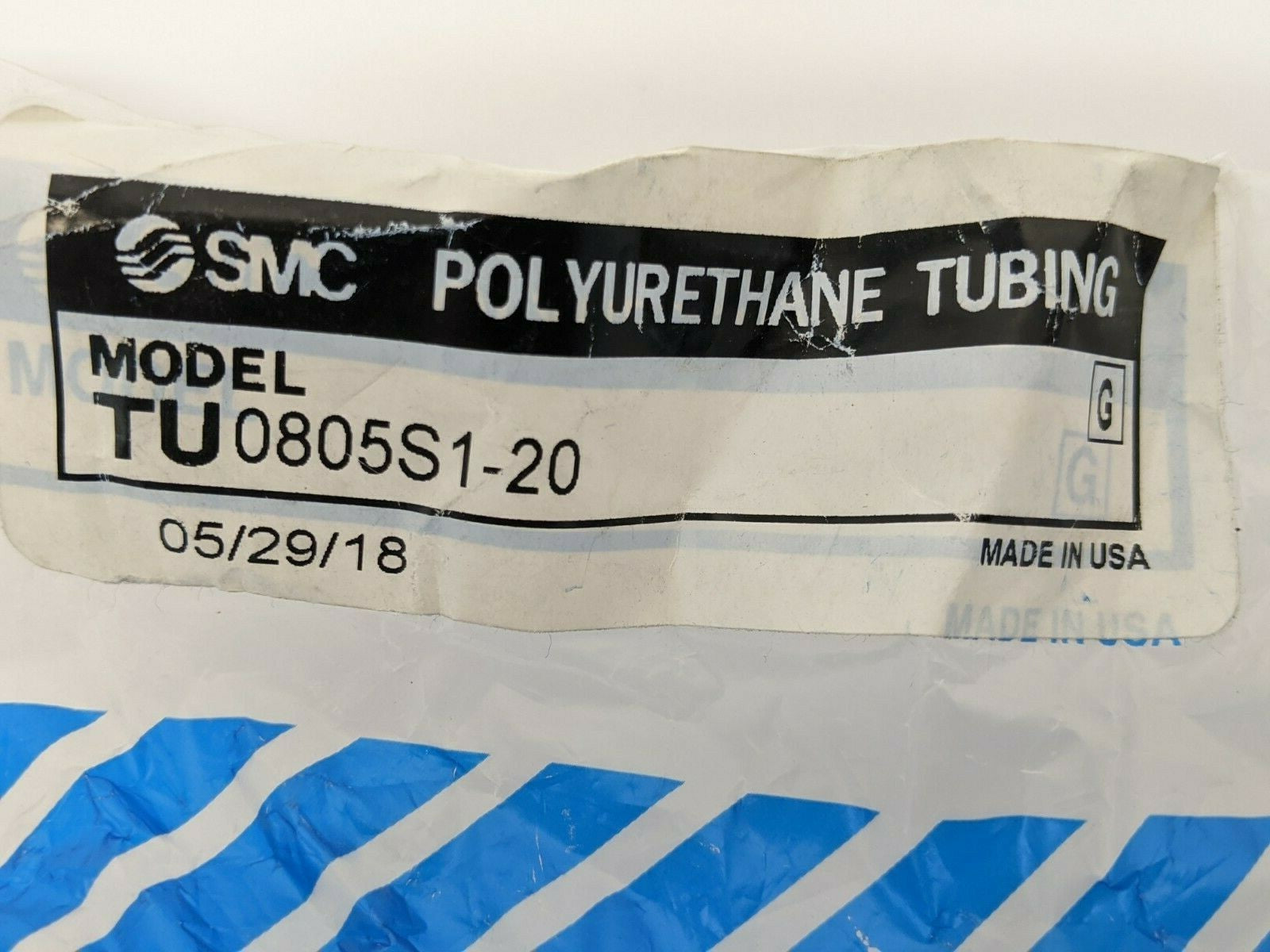 SMC TU0805S1-20 Silver Polyurethane 8mm OD, 20m - Maverick Industrial Sales