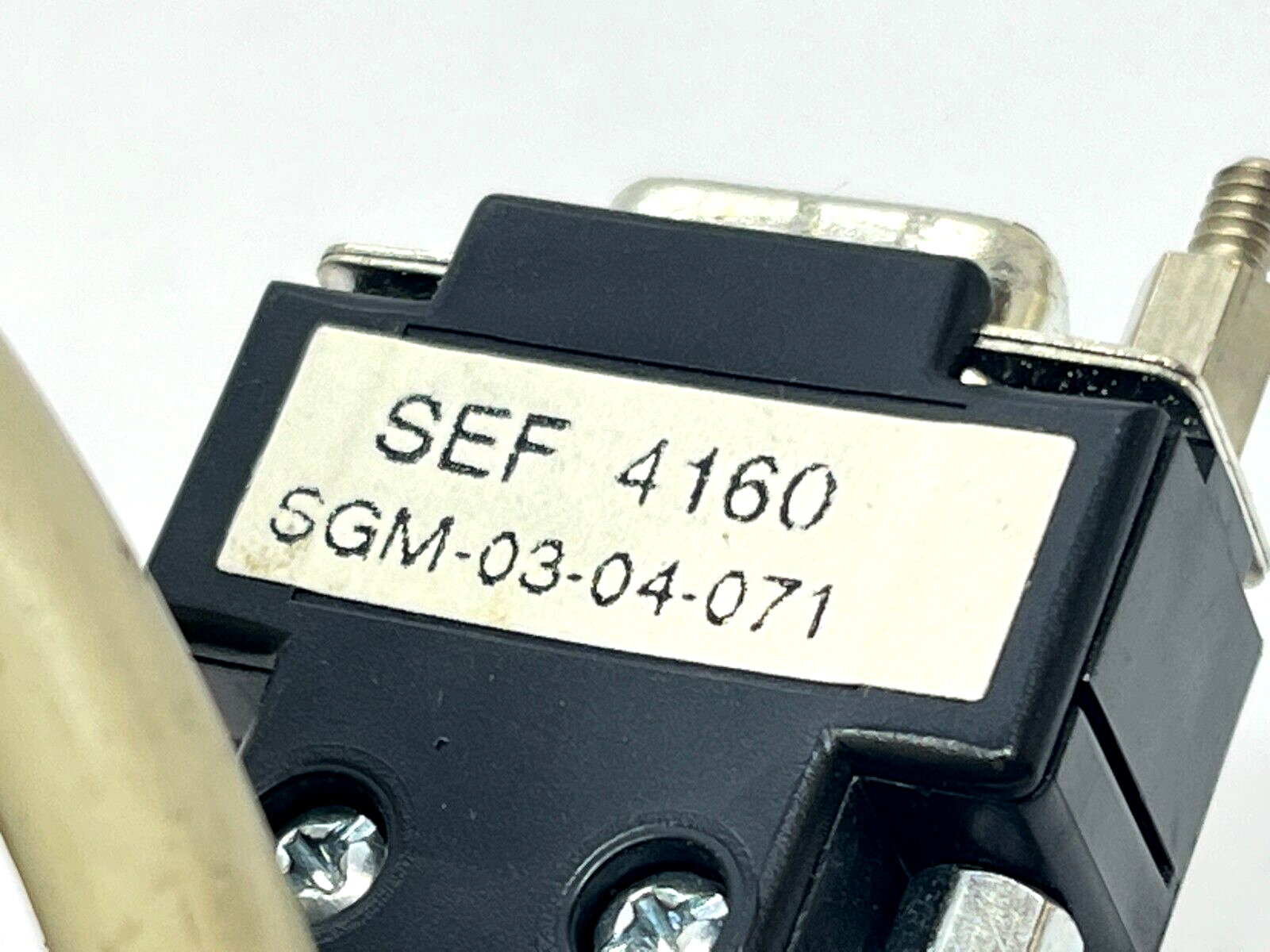 SEF 4160 SGM-03-04-071 Cable Assembly 85" Length - Maverick Industrial Sales