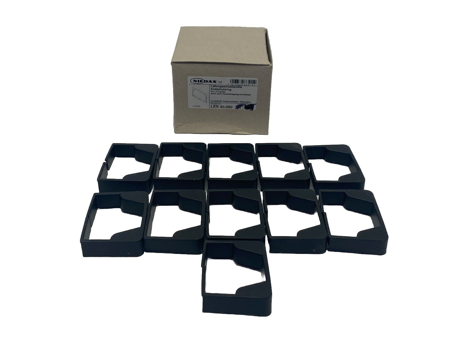 Niedax LER 40.060 End Protection Ring LOT OF 11 - New – Open box - Maverick Industrial Sales